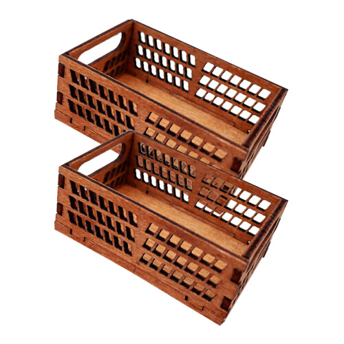 2 St Mini Förvaringskorgar Håliga Sidokorgar 1