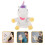 Unicorn Handpuppet Plushdjur Berättande Leksak 10