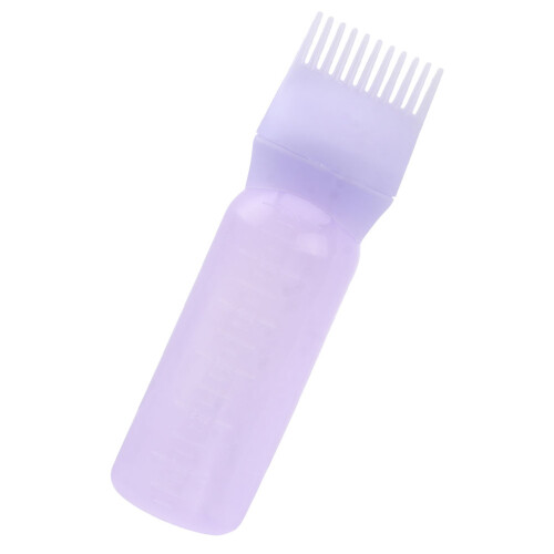 Root Comb Applicator Med Borste För Hårfärgning Och Blekning