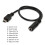 Mini USB To Female 3.5mm Auditory Connection Cable For-0.3M 3