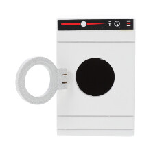3 Pcs Simulation Washing Machine Model Adorable Mini Washer