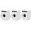 3 Pcs Simulation Washing Machine Model Adorable Mini Washer 5