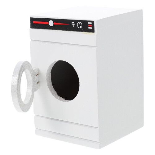 3 Pcs Simulation Washing Machine Model Adorable Mini Washer 1