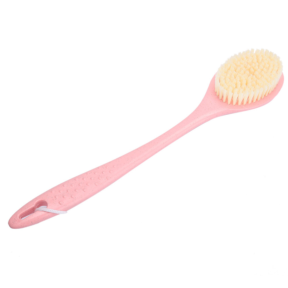 Ultimate Shower Companion: Silicone Back Scrubber with Non Slip Handle for Comfortable Grip, Double Sided Shower Brush for Body Exfoliating, Hygienic