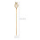 1 Styck Wand Queen Wand Stick Scepter Leksak För Bröllop 6