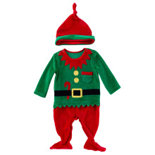 3 Sets Santa Claus Costume Xmas Jumpsuit