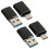 4Pcs USB-C To USB Adapter OTG 3.0 Type-C Converter 8
