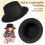 6Pcs Tops Hat Ornament Dockahatt Tyghatt 7