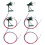 20 Pcs Simulated Mini Yard Lights For Sand Table Decor 1