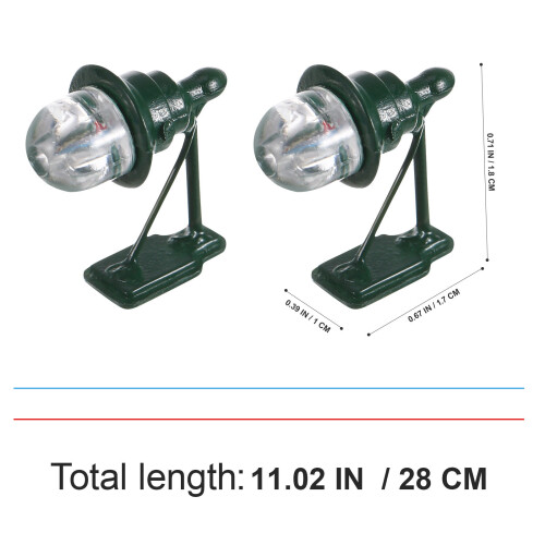 20 Pcs Simulated Mini Yard Lights For Sand Table Decor 1