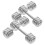 4Pcs Mini Dockmaterial 1:12 Miniatyr Husmiljö Utrustning 2