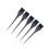 10Pcs Hårfärgspensel, Applicator, Färgpensel Svart 3