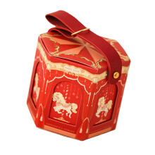 Luxurious Event Candy Holders Premium Cardstock Durable-Red