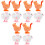 12 Pcs Wind-Up Plush Animal Clockwork Walking Toys 5
