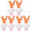 12 Pcs Wind-Up Plush Animal Clockwork Walking Toys 4
