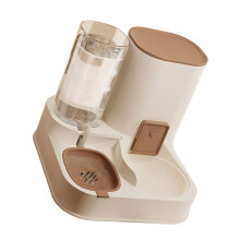 2 in 1 Cats Feeders and Water Dispenser Pet Food Storage for-3