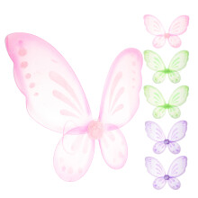 6 Pcs Butterfly Wing Flickornas Ornamang För Kostym Rekvisita