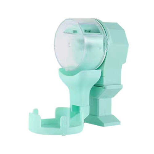 Large Capacity Turtle Automatic Bowl Pet Feeding Bowl-Emerald