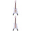 2 Pièces Mini Guitare Électrique 10 Cm Avec Boîte Et Support 5