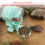 Large Capacity Turtle Automatic Bowl Pet Feeding Bowl-Emerald 6