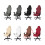 MultiPurpose Milk Silk Chair Cover for-  Black 4