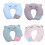 Soft Neck Support Pillow Shape Neck Pillow, Breathable-Pink 2