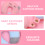 Soft Neck Support Pillow Shape Neck Pillow, Breathable-Pink 7