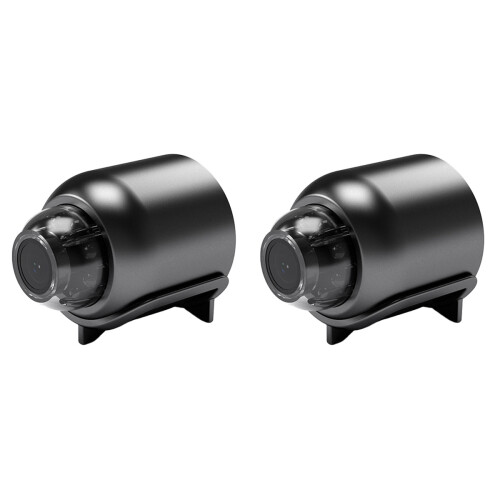 2Pcs 2Mp Night Vision Motion Remote Camera 1