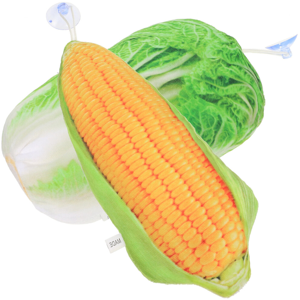 Photos - Other Toys 4 Pcs Stuffed Vegetables Plush Pillows Throw Pillow Adorable Toys