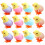36 Pcs Plush Wind Up Jumping Chick Toys Clockwork Chickens 1