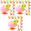 36 Pcs Plush Wind Up Jumping Chick Toys Clockwork Chickens 5