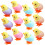 36 Pcs Plush Wind Up Jumping Chick Toys Clockwork Chickens 2