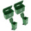 4Pcs Miniatyr Papperskorg Set Lock Och Hjul För Mini 1
