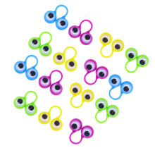 15Pcs Fingergäspel Glittriga Ringar Bollar Partyaccessoarer