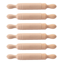 6Pcs Miniatyrer Rullstavar Mini Tillbehör Barn Leksaker