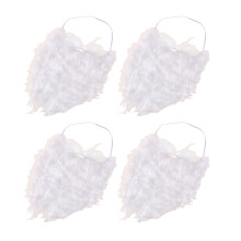6 Pcs Santa Mustacher Falska Skägg För Fester Festivaler