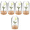 5Pcs Miniatyrhus Blomlåda Rosmodell Realistisk Mini 6