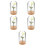 5Pcs Miniatyrhus Blomlåda Rosmodell Realistisk Mini 9