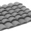 70Pcs Simulerade Små Takpannor Diy Miniatyrer Mini Husaccessoarer 7