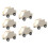 6Pcs Bilformad Sparsgrisar Sparboxar Diy Sparpottar 5