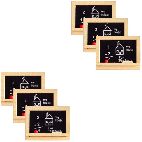 6 Pcs Älskvärda Dockor Tavlor Slitstarka Barnlektyg Modeller 2