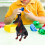 Simulation Doberman Figur Av Plast För Barn 7