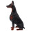 Simulation Doberman Figur Av Plast För Barn 8
