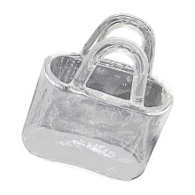 4Pcs Handbag Mini Väska Miniatyr Fiskbassäng Leksakshus
