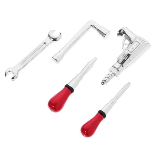 3 Sets Of Mini Dollhouse Tool Set Accessories 2