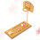 Wooden Basketball Game Mini Tabletop Portable Set 4