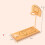 Wooden Basketball Game Mini Tabletop Portable Set 2