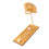 Wooden Basketball Game Mini Tabletop Portable Set 8