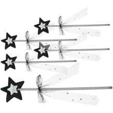 10 Pcs Femuddig Feväsen Trollstav Halloween Rekvisita