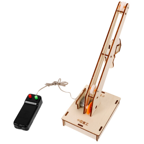 Sett Stämgångs Science Lärandekit Diy Kranmodell För Barn